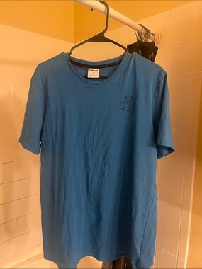 Gymshark Blue Short Sleeve Crew Neck Tee